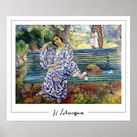 Poster d'art Henri Lebasque Zedign #282 (Devant)