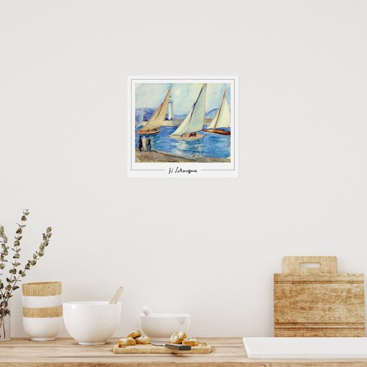 Poster d'art Henri Lebasque Zedign #4 (Cuisine)