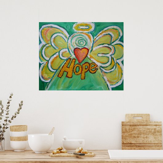 Poster d'art Hope Angel Imprimer (Cuisine)