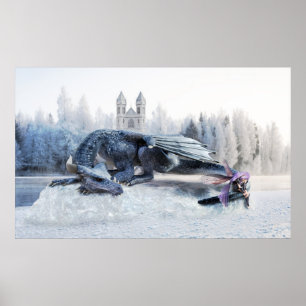 Poster d'art imaginaire de Dragon