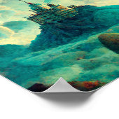 Poster d'art Imaginaire des châteaux de Fairytale (Coin)