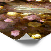 Poster d'art Imaginaire rose Fae 2 (Coin)