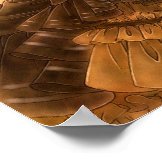 Poster d'art Imaginaire Steampunk (Coin)