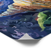 Poster d'art Imaginaire Wonderland (Coin)