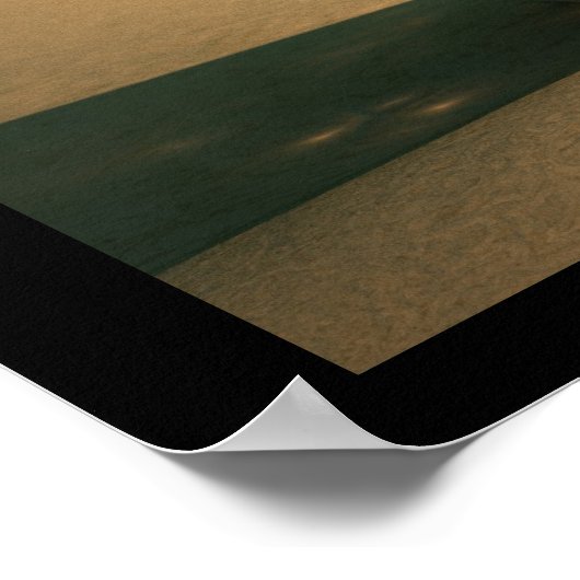 Poster d'art informatique 3D AMIS (Coin)