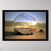 Poster d'art informatique 3D AMIS (Devant)