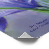 Poster d'art Iris Bouquet / Imprimer (Coin)