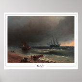 Poster d'art Ivan Aivazovsky Zedign #250 (Devant)