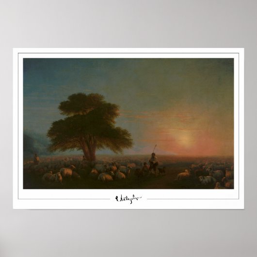Poster d'art Ivan Aivazovsky Zedign #370 (Devant)