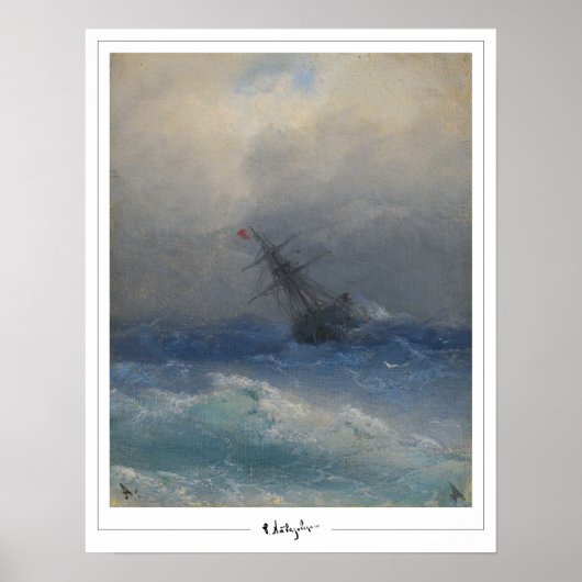 Poster d'art Ivan Aivazovsky Zedign #470 (Devant)