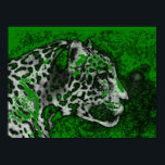 Poster d'art Jaguar Pop Imprimer - Posters Jaguar<br><div class="desc">Posters portraits Jaguar - Pop Art Jaguar Image - Grosses Imprimantes de chats sauvages - La Tête du Jaguar - Face de Jaguar</div>