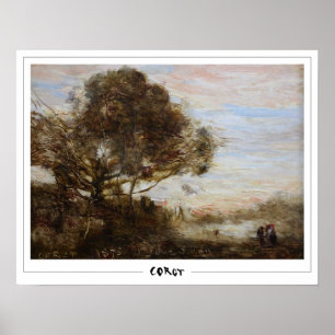 Poster d'art Jean-Baptiste-Camille Corot #170