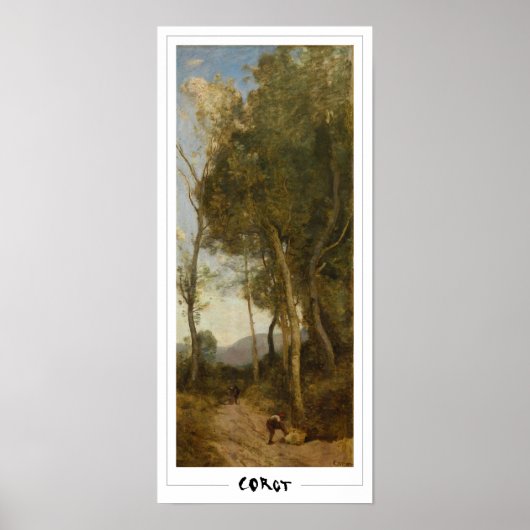 Poster d'art Jean-Baptiste-Camille Corot #371 (Devant)