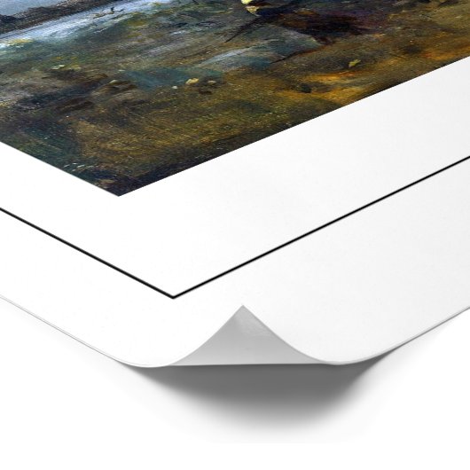 Poster d'art Jean-Baptiste-Camille Corot Zedign #1 (Coin)