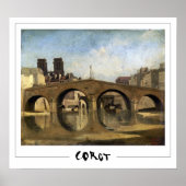 Poster d'art Jean-Baptiste-Camille Corot Zedign #1 (Devant)
