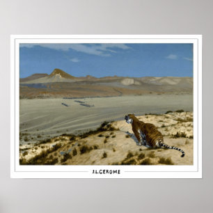 Poster d'art Jean-Léon Gérôme Zedign #10