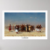 Poster d'art Jean-Léon Gérôme Zedign #106 (Devant)