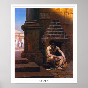 Poster d'art Jean-Léon Gérôme Zedign #111
