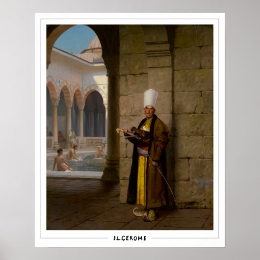 Poster d'art Jean-Léon Gérôme Zedign #114 (Devant)