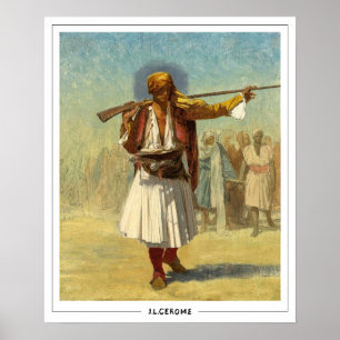 Poster d'art Jean-Léon Gérôme Zedign #128