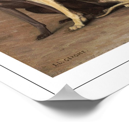 Poster d'art Jean-Léon Gérôme Zedign #132 (Coin)