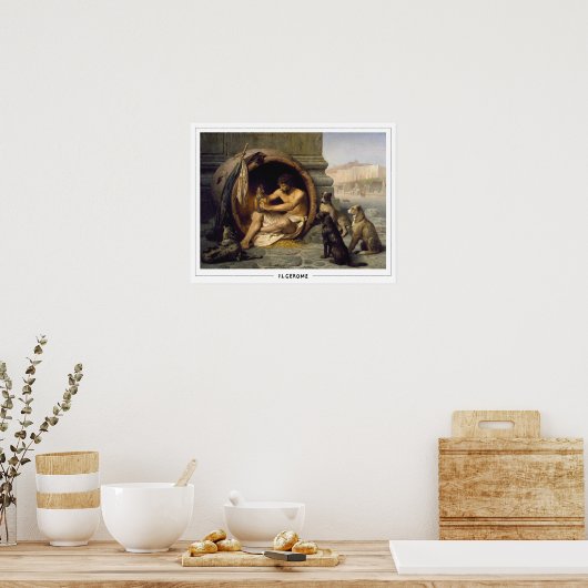 Poster d'art Jean-Léon Gérôme Zedign #141 (Cuisine)