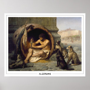 Poster d'art Jean-Léon Gérôme Zedign #141