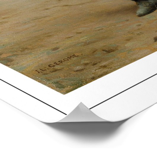 Poster d'art Jean-Léon Gérôme Zedign #159 (Coin)