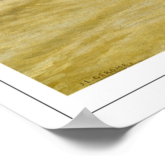 Poster d'art Jean-Léon Gérôme Zedign #17 (Coin)