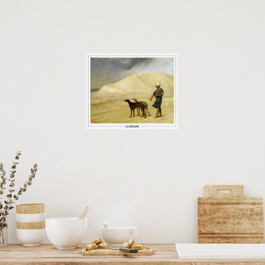 Poster d'art Jean-Léon Gérôme Zedign #17 (Cuisine)