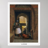 Poster d'art Jean-Léon Gérôme Zedign #174 (Devant)