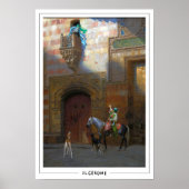 Poster d'art Jean-Léon Gérôme Zedign #186 (Devant)