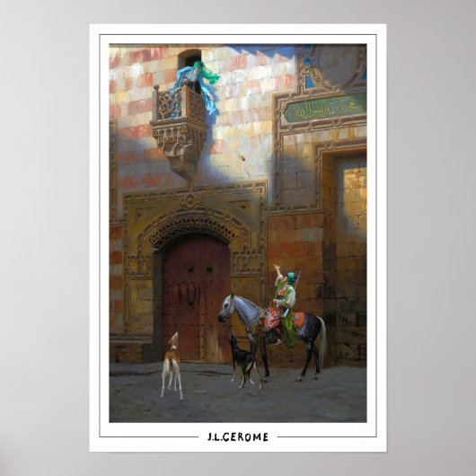 Poster d'art Jean-Léon Gérôme Zedign #186 (Devant)