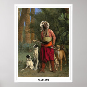 Poster d'art Jean-Léon Gérôme Zedign #188