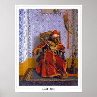 Poster d'art Jean-Léon Gérôme Zedign #192