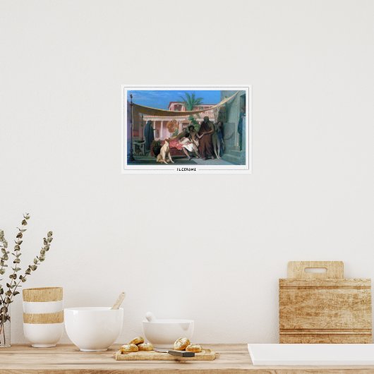 Poster d'art Jean-Léon Gérôme Zedign #219 (Cuisine)