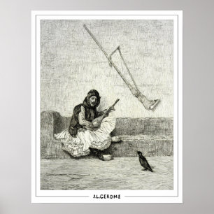 Poster d'art Jean-Léon Gérôme Zedign #228