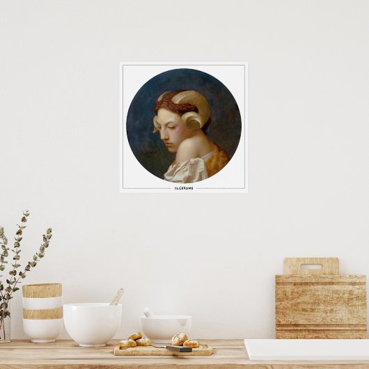 Poster d'art Jean-Léon Gérôme Zedign #232 (Cuisine)