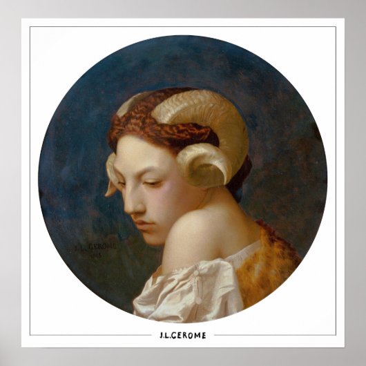 Poster d'art Jean-Léon Gérôme Zedign #232 (Devant)