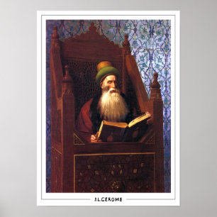 Poster d'art Jean-Léon Gérôme Zedign #235