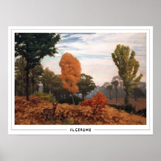 Poster d'art Jean-Léon Gérôme Zedign #245 (Devant)