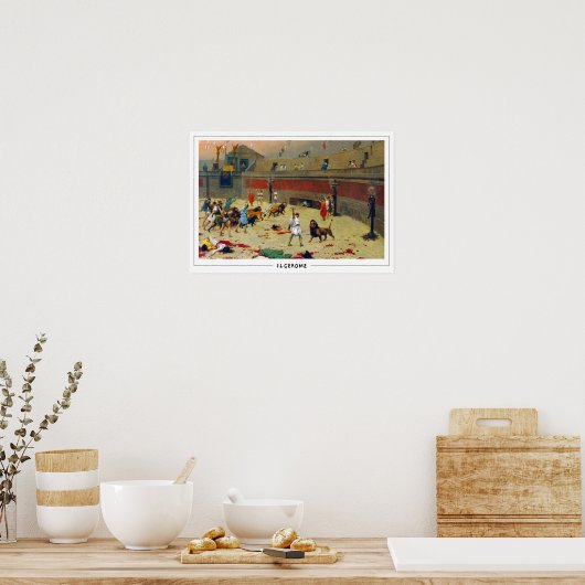 Poster d'art Jean-Léon Gérôme Zedign #250 (Cuisine)