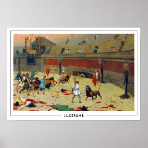 Poster d'art Jean-Léon Gérôme Zedign #250