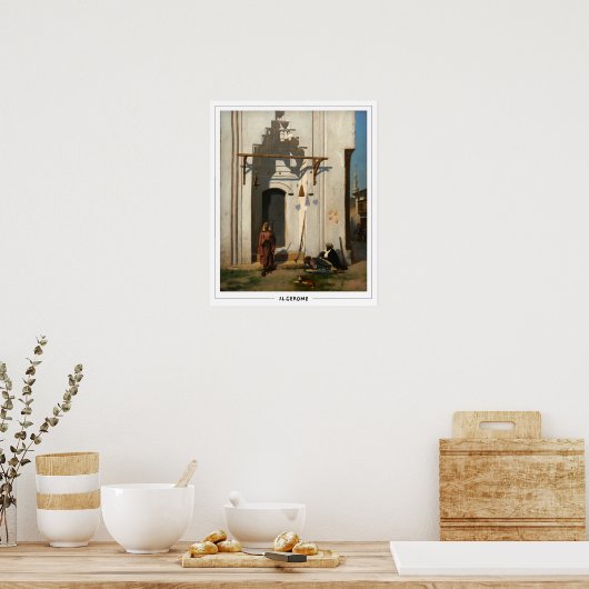 Poster d'art Jean-Léon Gérôme Zedign #266 (Cuisine)