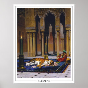 Poster d'art Jean-Léon Gérôme Zedign #28