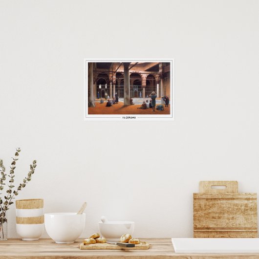 Poster d'art Jean-Léon Gérôme Zedign #297 (Cuisine)