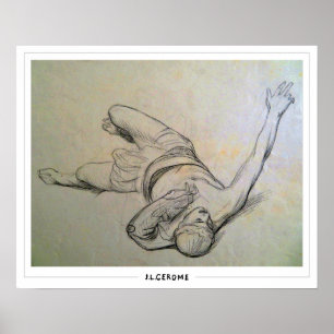 Poster d'art Jean-Léon Gérôme Zedign #307