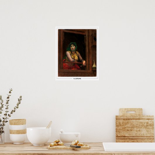 Poster d'art Jean-Léon Gérôme Zedign #341 (Cuisine)