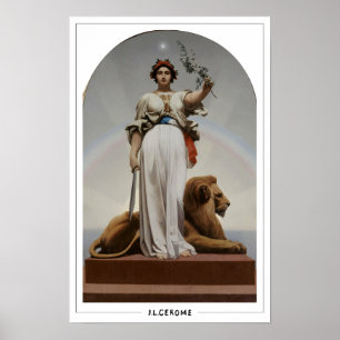 Poster d'art Jean-Léon Gérôme Zedign #347