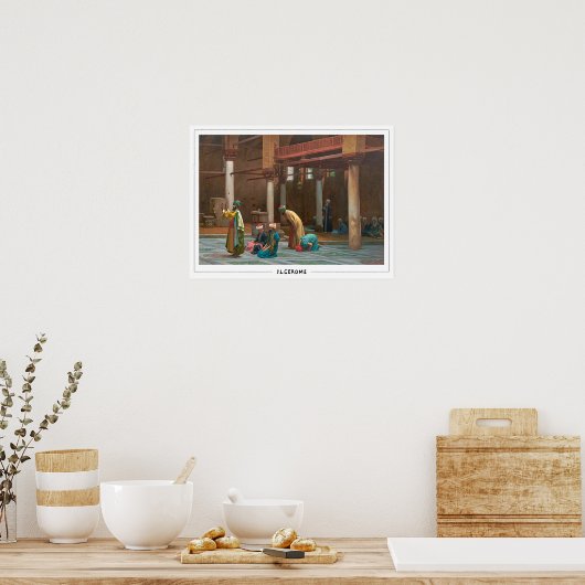 Poster d'art Jean-Léon Gérôme Zedign #350 (Cuisine)